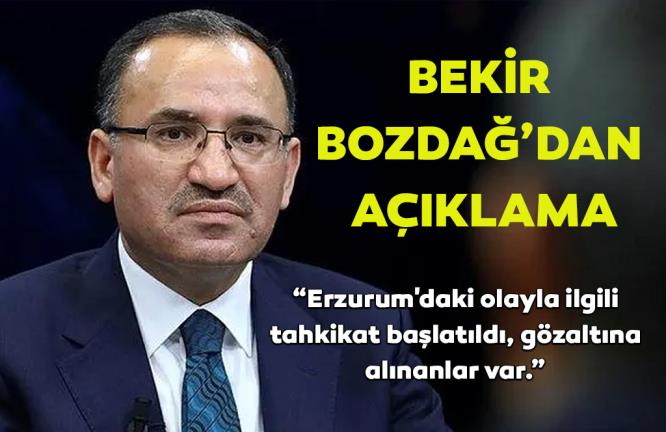 BEKİR BOZDAĞ’DAN AÇIKLAMA