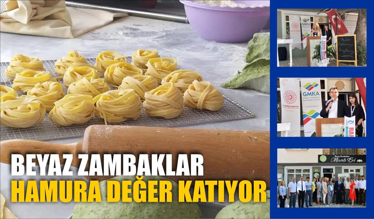 BEYAZ ZAMBAKLAR HAMURA DEĞER KATIYOR