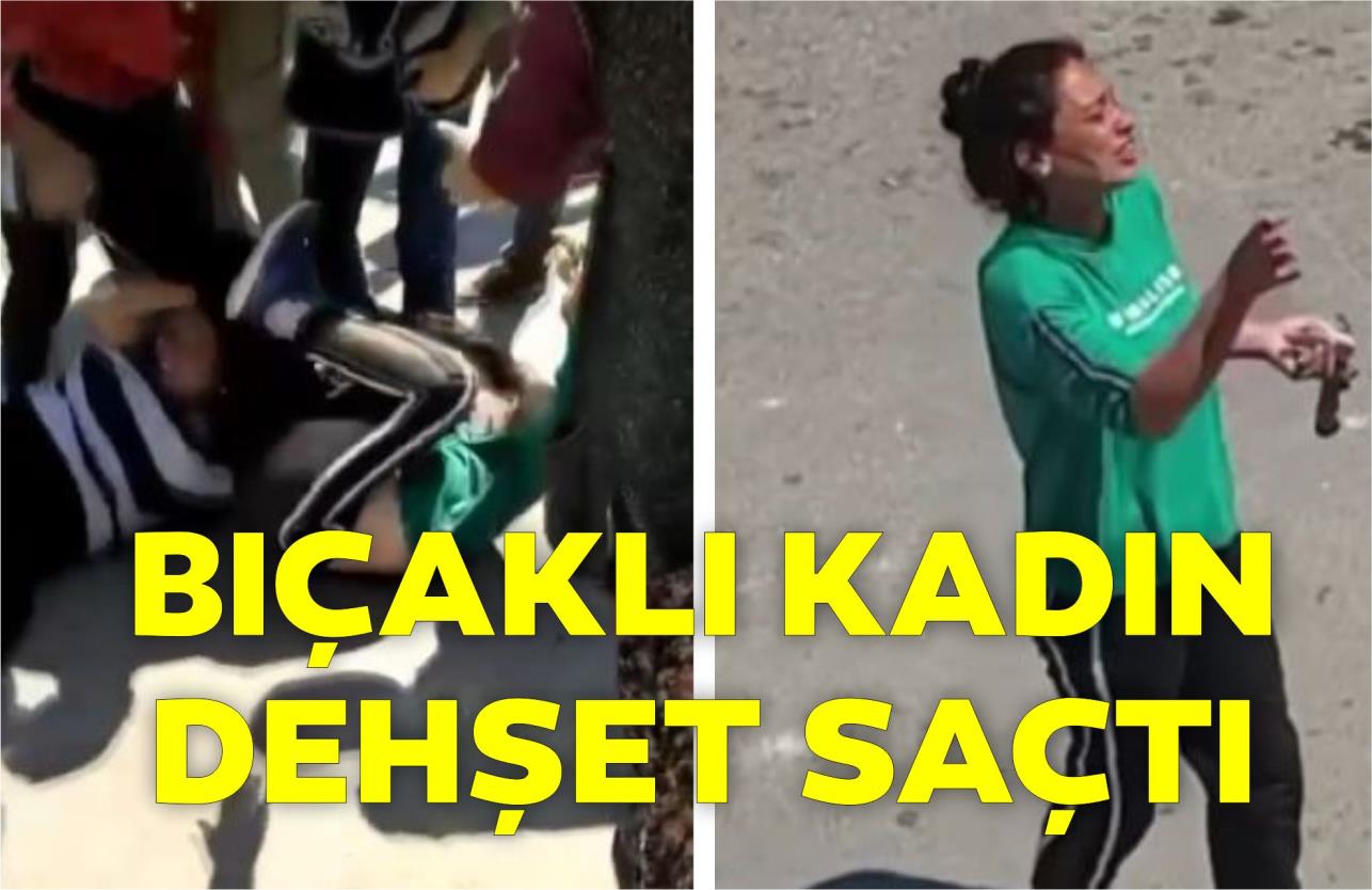 BIÇAKLI KADIN DEHŞET SAÇTI