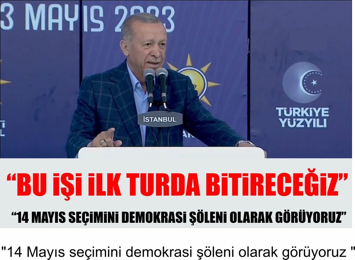 “BU İŞİ İLK TURDA BİTİRECEĞİZ”  