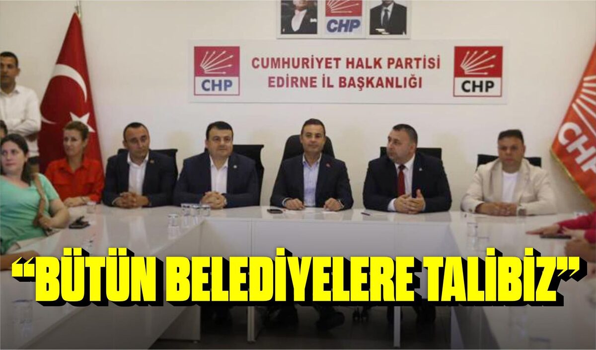 “BÜTÜN BELEDİYELERE TALİBİZ”