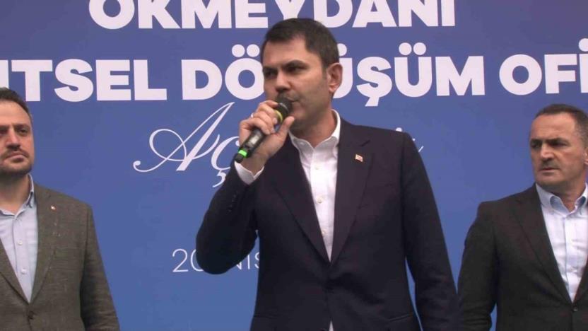 Bakan Kurum: “Kendi dönüşüm yapmak isteyen vatandaşı yapım ve finans desteği vereceğiz”