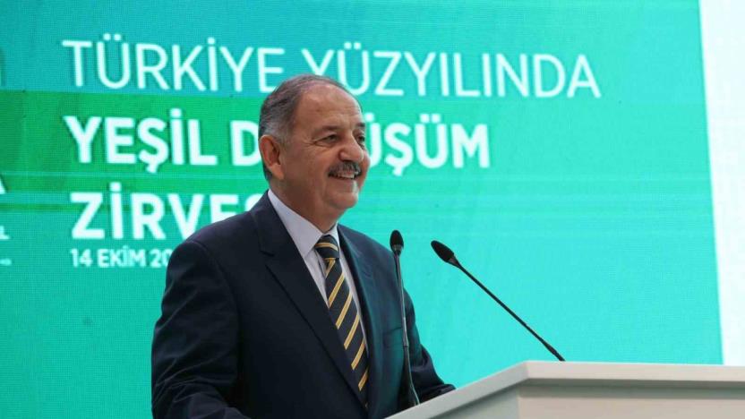 Bakan Özhaseki: “Yeşil dönüşüm tercih değil zorunluluktur”