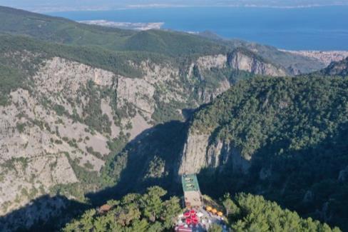 Balıkesir’de Cam Seyir Terası’nın yolu hazır