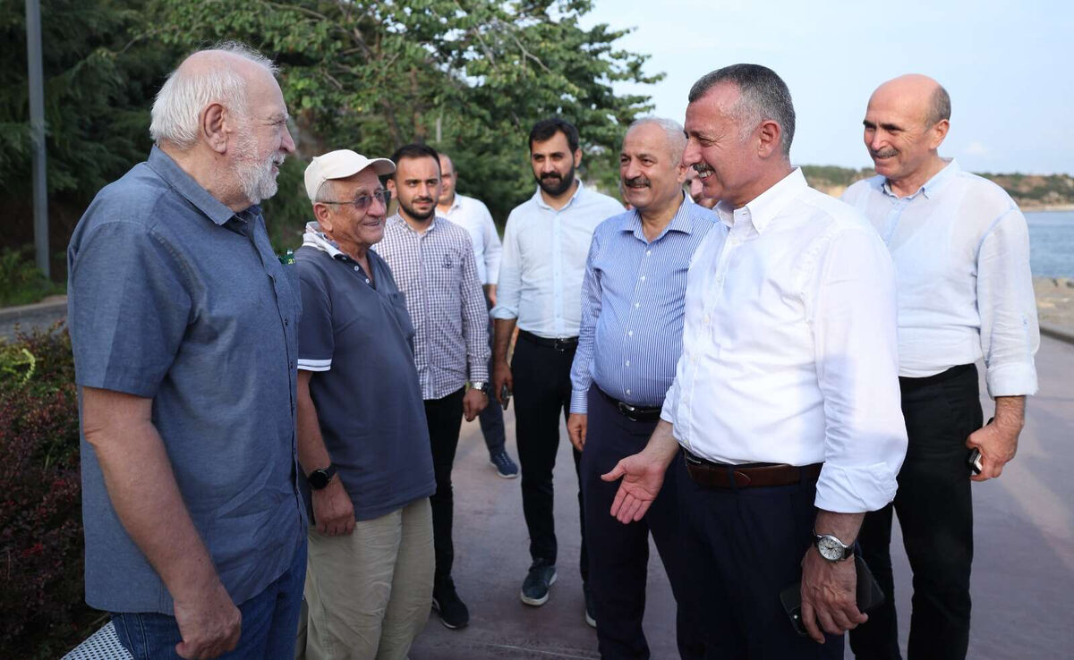 Baskan Buyukakin Gebze esnafiyla bulustu - Marmara Bölge: Balıkesir Son Dakika Haberleri ile Hava Durumu