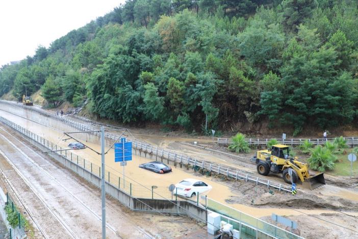 Samsun’da meydana gelen selde