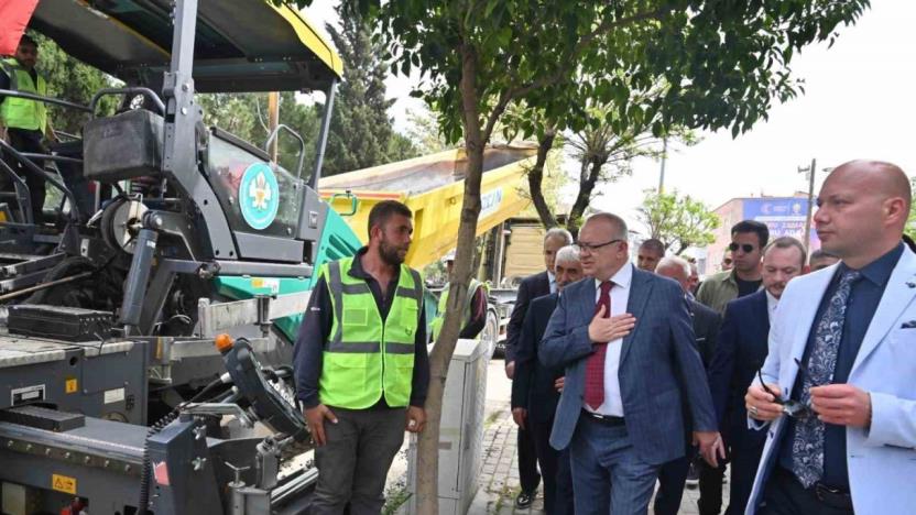 Başkan Ergün Soma’da temaslarda bulundu