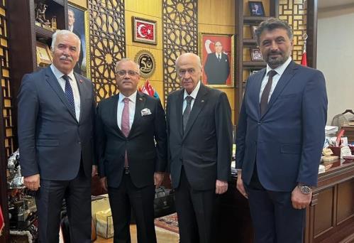 Başkan Kayda, Devlet Bahçeli’yi ziyaret etti