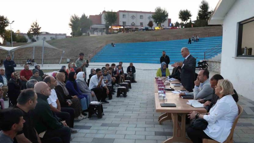 Başkan Özlü Bahçelievler ve Sallar’a konuk oldu