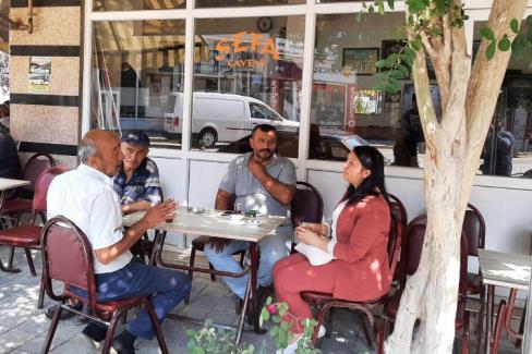 Başkan Tekin, Pazaryeri’nin sorunlarını yerinde dinliyor