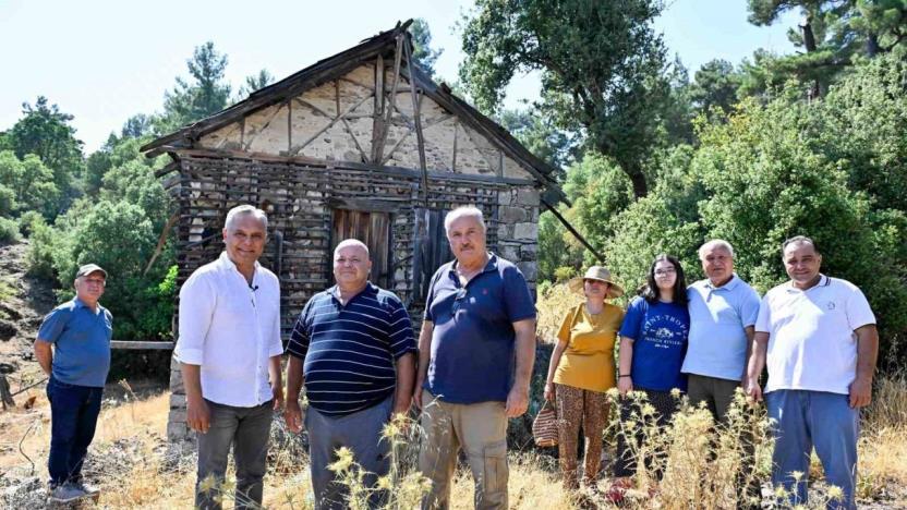 Başkan Uysal, yaylada çocukluk arkadaşlarıyla buluştu