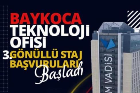 Baykoca Gönüllü Staj Başvuruları'nda son gün 23 Nisan