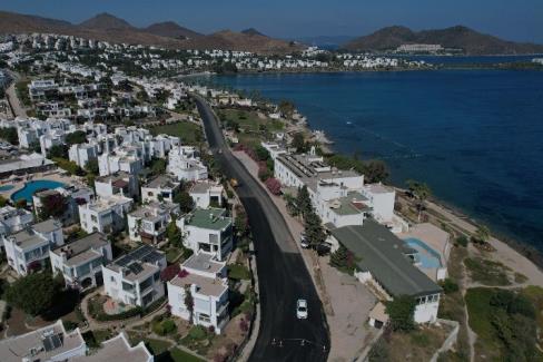 Bodrum Akyarlar yolu tamamlandı