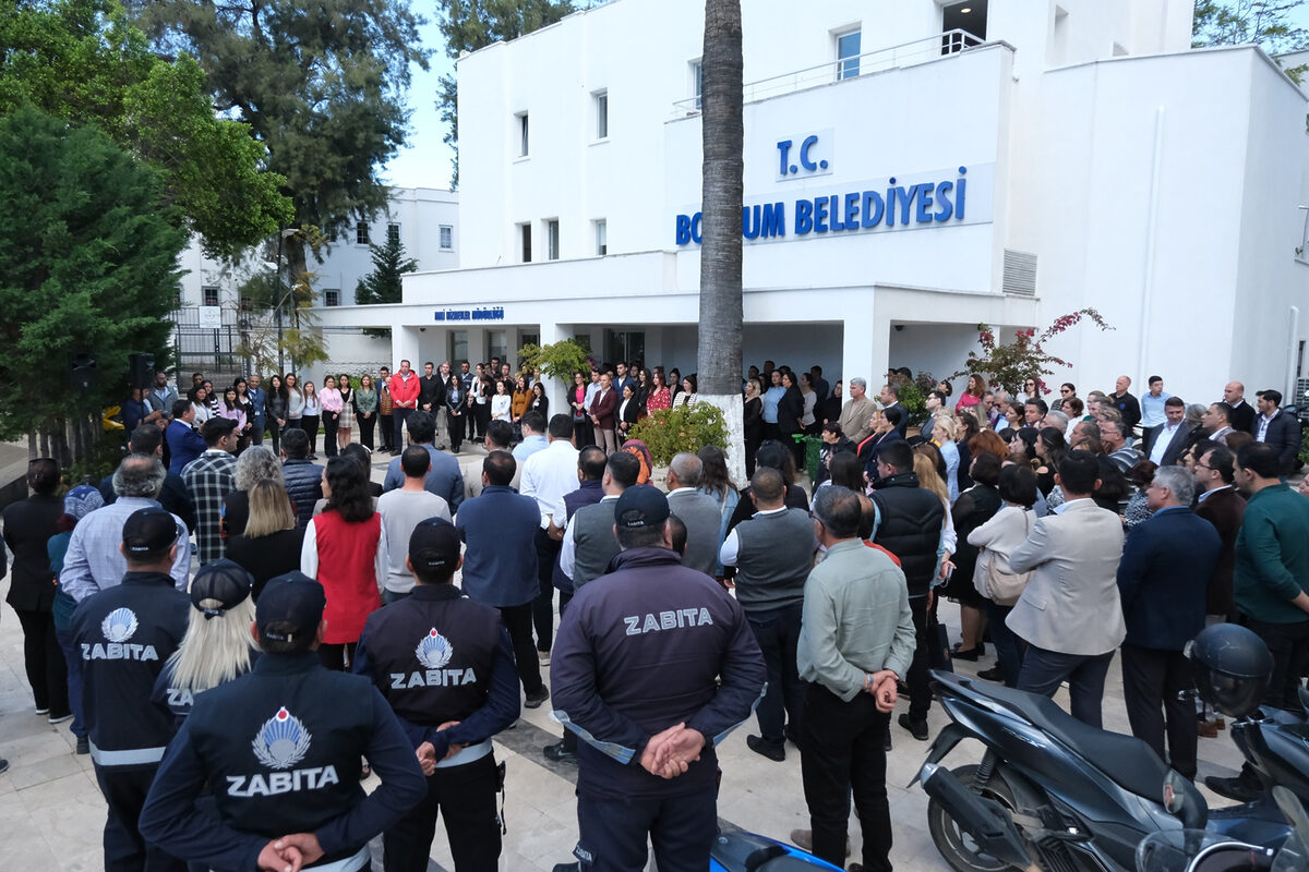 Bodrum Belediyesi’nde bayramlaşma