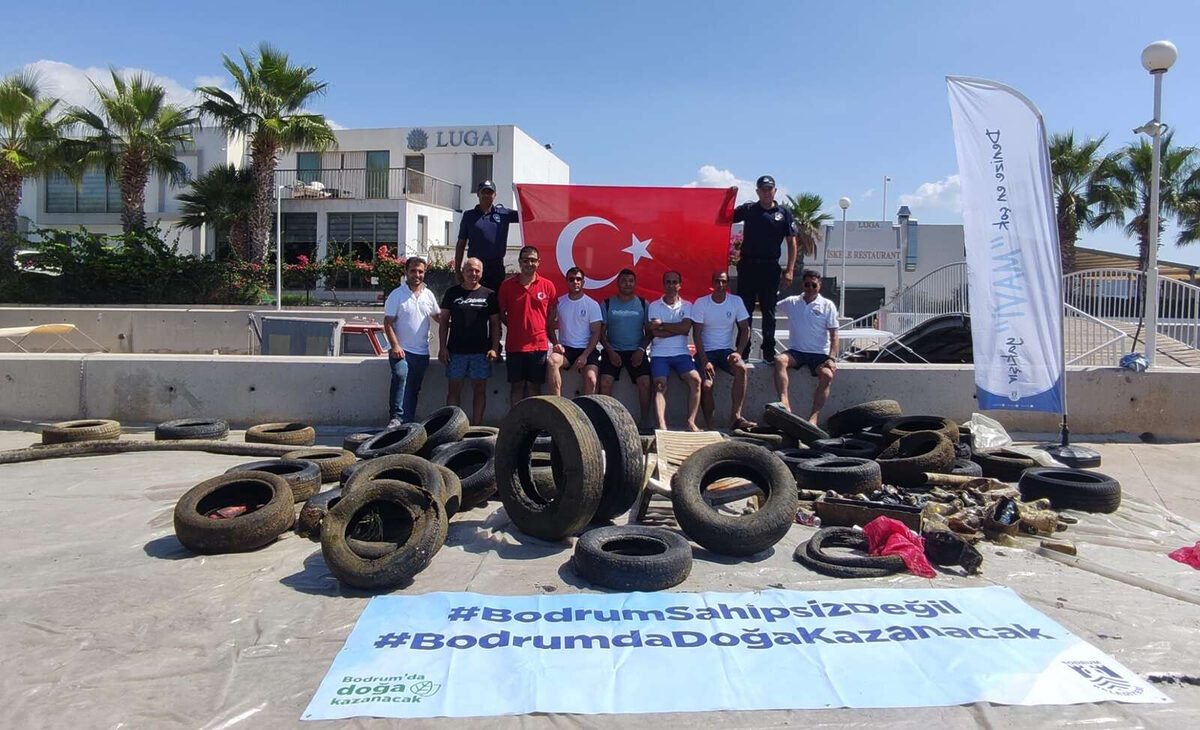 Bodrumda deniz dibi temizligi suruyor - Marmara Bölge: Balıkesir Son Dakika Haberleri ile Hava Durumu