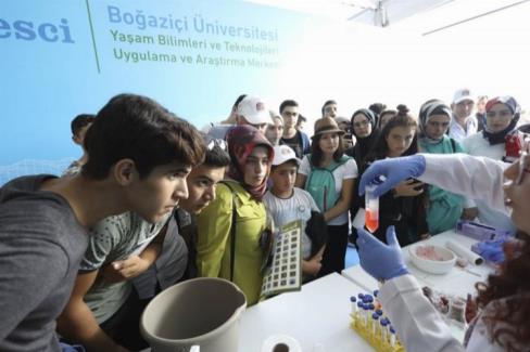 Boğaziçi'nden Teknofest çıkarması