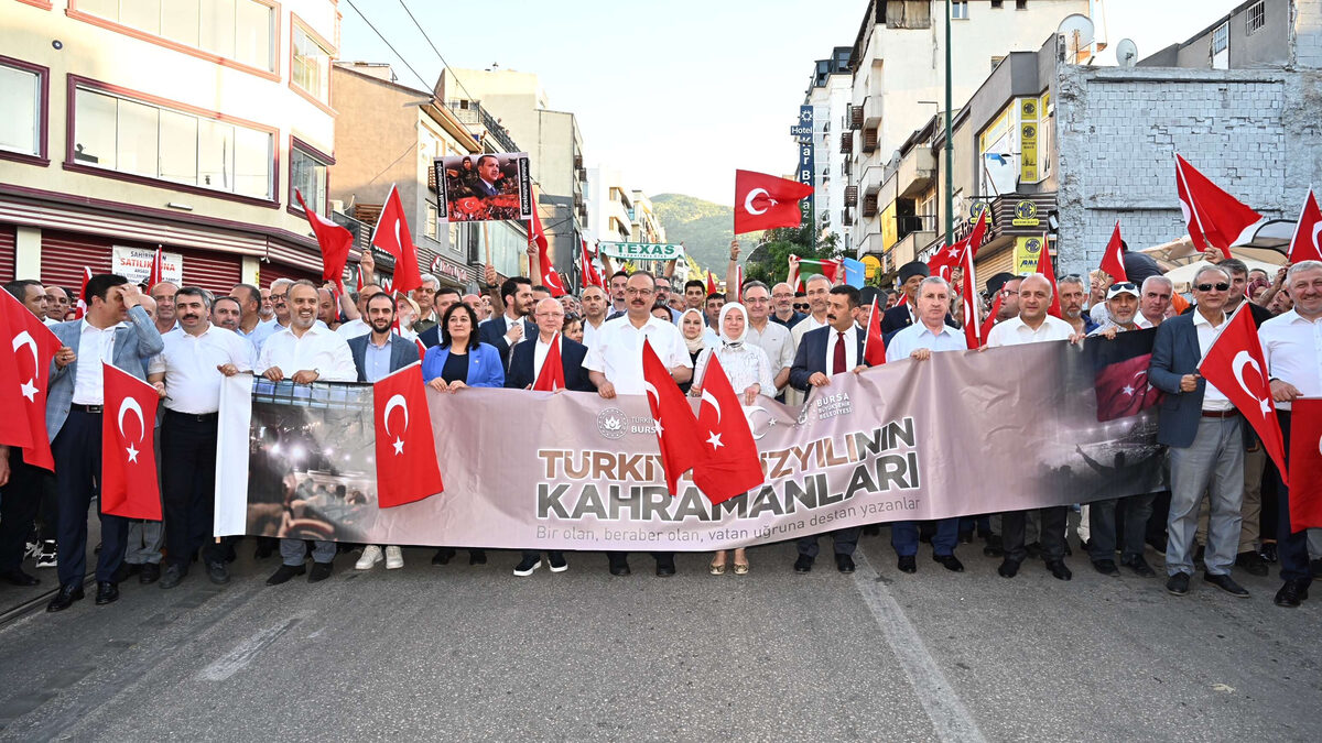 Bursa 15 Temmuz ihanetini unutmadi - Marmara Bölge: Balıkesir Son Dakika Haberleri ile Hava Durumu