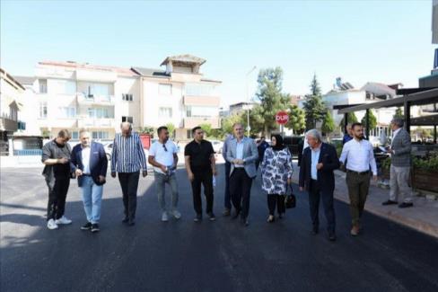 Bursa İnegöl’de yoğun asfalt mesaisi