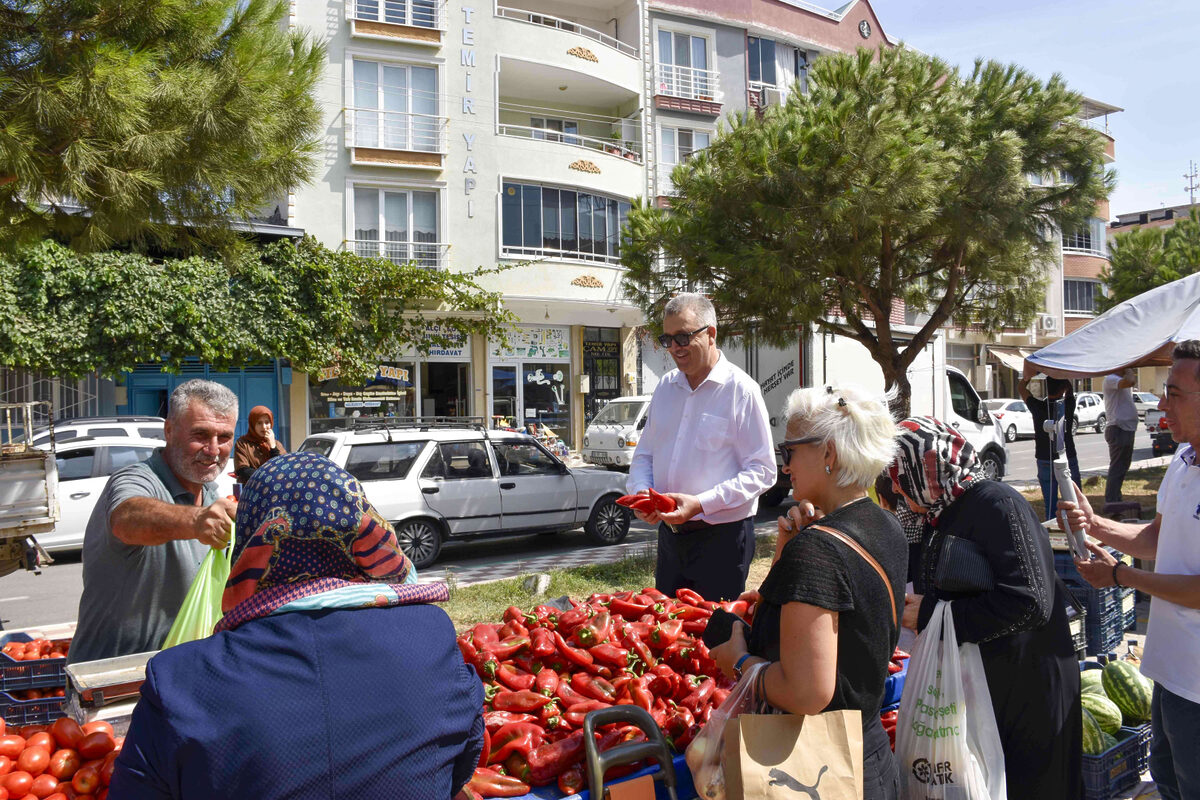 Bursada Karacabeyliler yeni semt pazarindan memnun - Marmara Bölge: Balıkesir Son Dakika Haberleri ile Hava Durumu