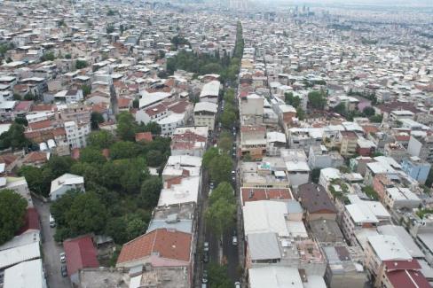 Bursa'da Teyyareci Mehmet Ali Caddesi yenilendi