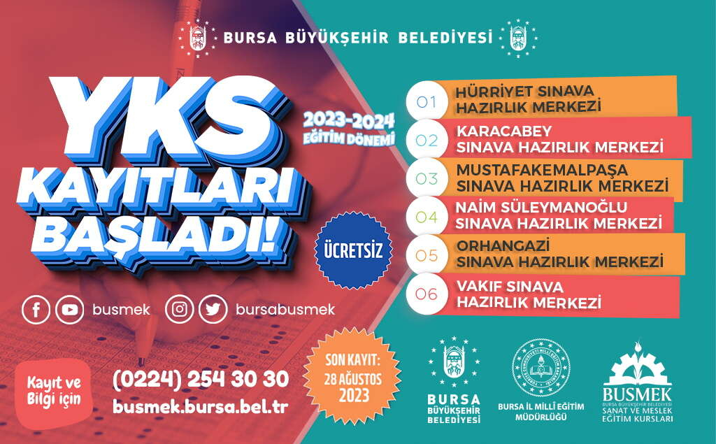 Bursada YKS kurslari icin yeni donem kayitlari basladi - Marmara Bölge: Balıkesir Son Dakika Haberleri ile Hava Durumu