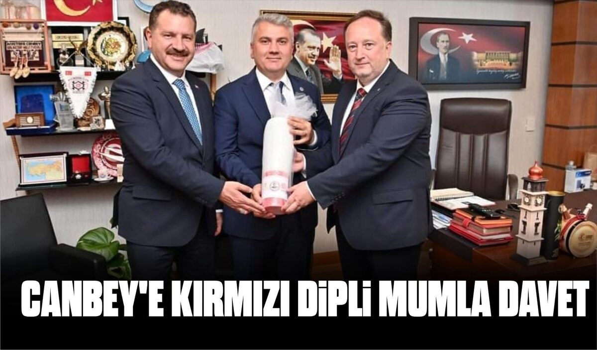 CANBEY’E KIRMIZI DİPLİ MUMLA DAVET