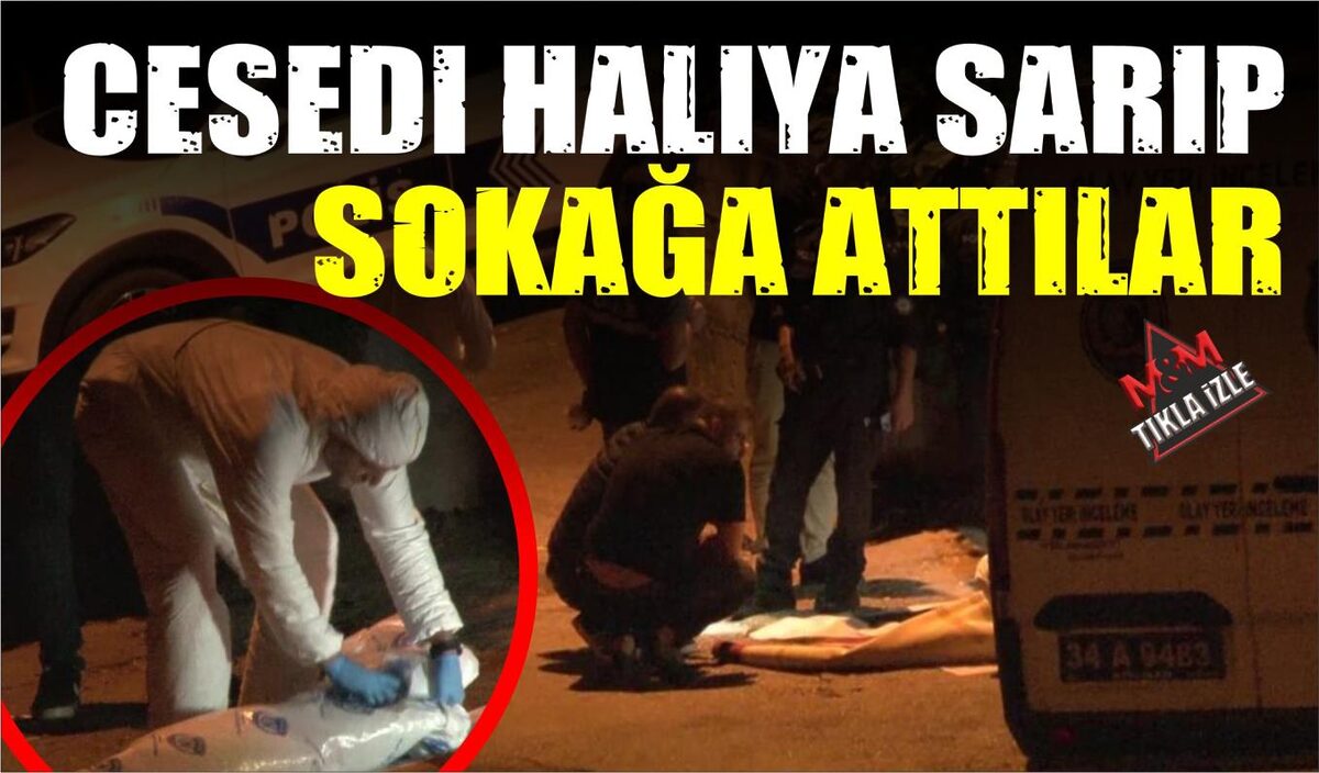 CESEDİ HALIYA SARIP SOKAĞA ATTILAR