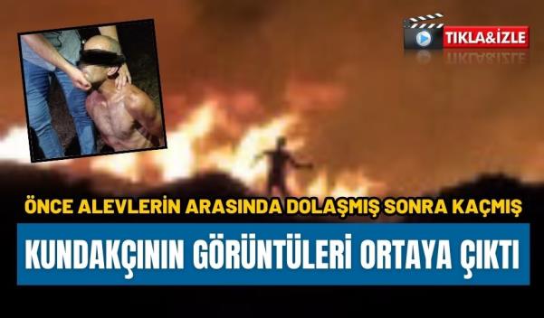 ÇEŞME KUNDAKÇISININ GÖRÜNTÜLERİ ORTAYA ÇIKTI