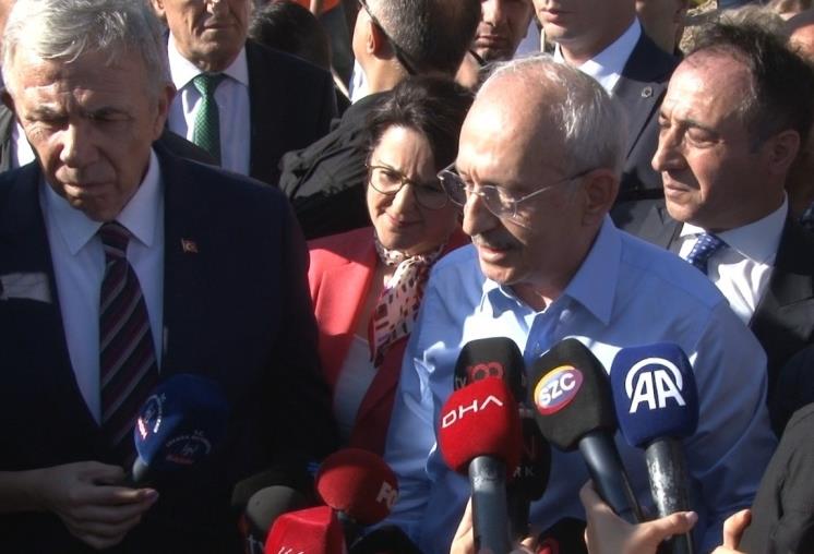 CHP lideri Kılıçdaroğlu, Mansur Yavaş’ın belediye başkanı adayı olduğunu duyurdu