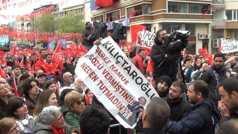 Tekirdağ’da miting düzenleyen CHP