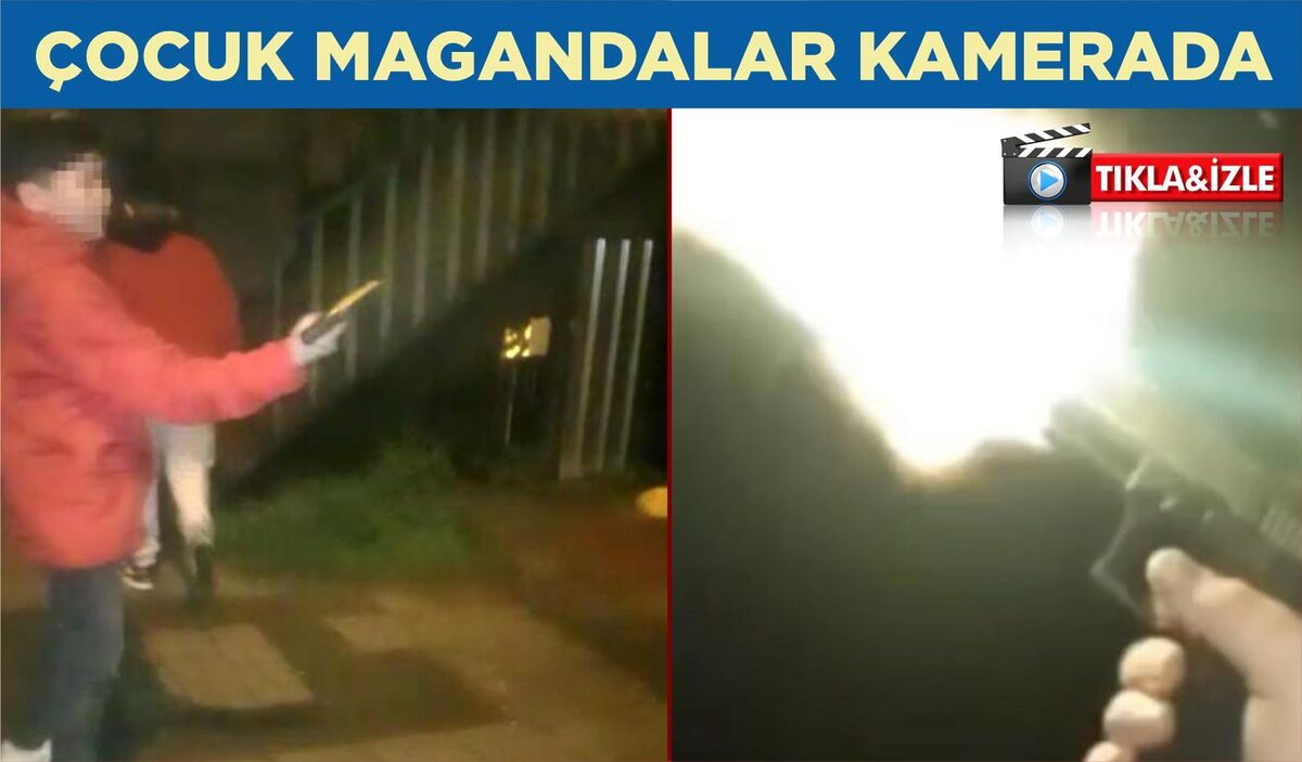 ÇOCUK MAGANDALAR KAMERADA