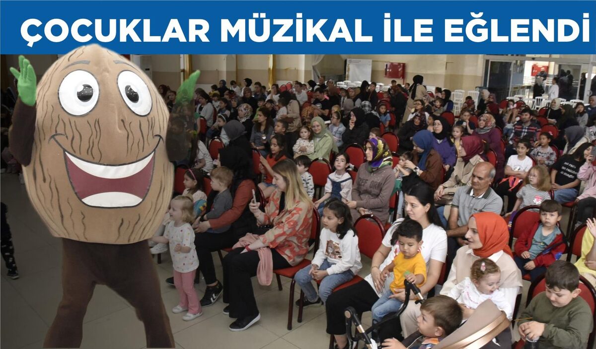 ÇOCUKLAR MÜZİKAL İLE EĞLENDİ