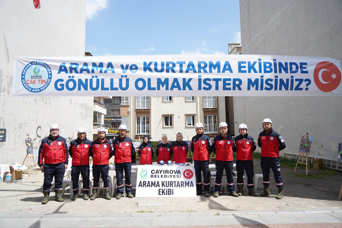 Cayirova Arama kurtarma ekibi stant acti - Marmara Bölge: Balıkesir Son Dakika Haberleri ile Hava Durumu