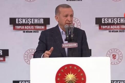 Cumhurbaşkanı Erdoğan, Eskişehir’de tamamlanan