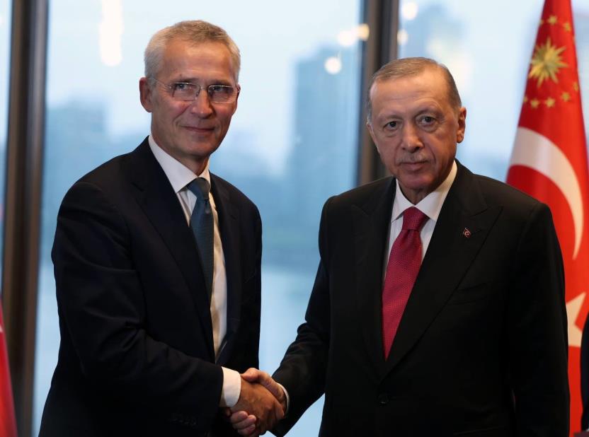 Cumhurbaşkanı Erdoğan, NATO Genel Sekreteri Stoltenberg’i kabul etti