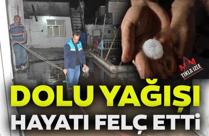 DOLU YAĞIŞI HAYATI FELÇ ETTİ