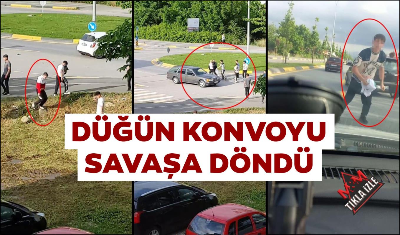 DÜĞÜN KONVOYU SAVAŞA DÖNDÜ