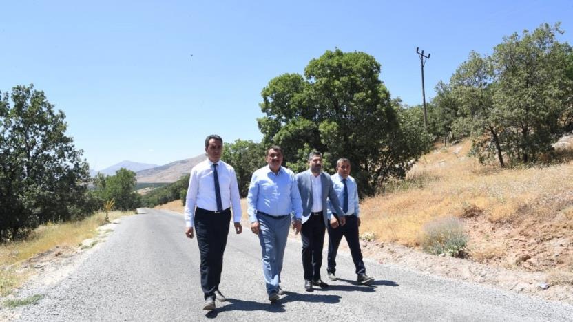 Doğanşehir’de 600 kilometre asfalt çalışması