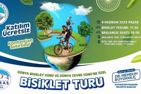 Dünya Bisiklet Günü Kayseri’de de kutlanacak