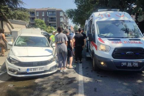 Düzce’de trafik kazası: 5 yaralı