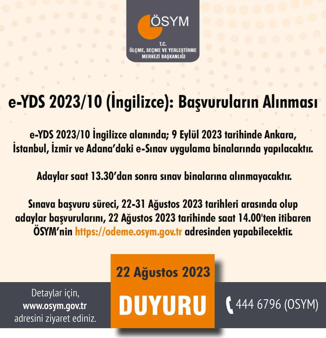 E YDS BASVURULARI BASLADI - Marmara Bölge: Balıkesir Son Dakika Haberleri ile Hava Durumu