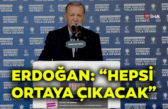 Cumhurbaşkanı Erdoğan’ın açıklamalarından satır