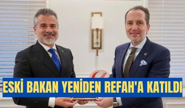 ESKİ BAKAN SUAT KILIÇ YENİDEN REFAH'A KATILDI