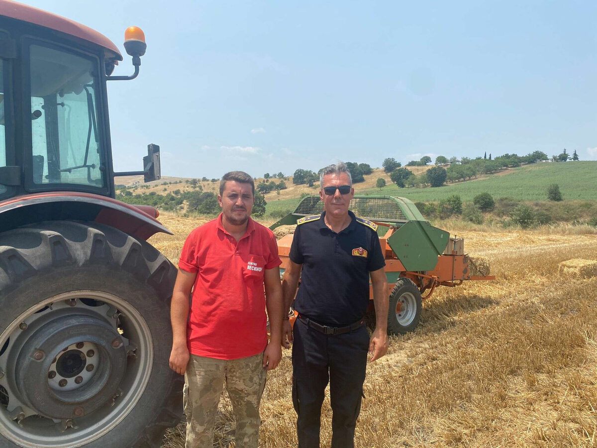 Edirne Kesan Itfaiyesinden tarla sahiplerine uyari - Marmara Bölge: Balıkesir Son Dakika Haberleri ile Hava Durumu