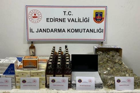 Edirne’de kaçakçılık operasyonu