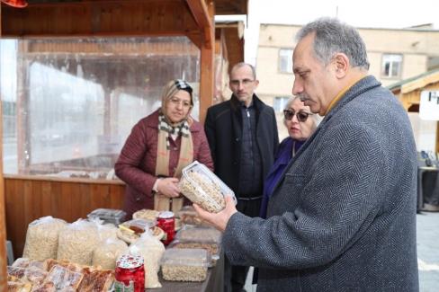 El emeği ürünlerin Talas’taki merkezi Maharetli Eller