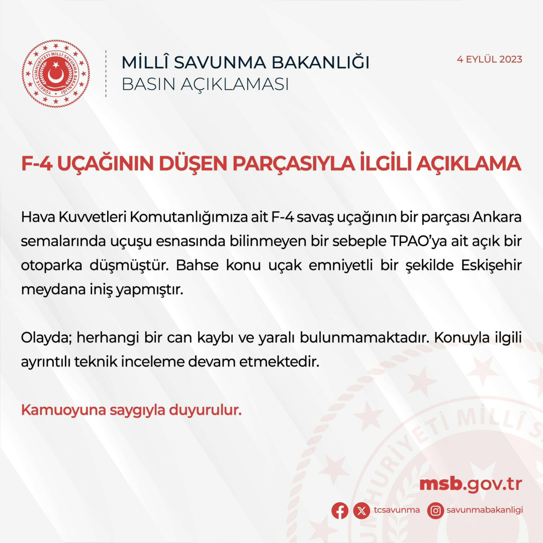 F 4 savas ucagindan parca dustu - Marmara Bölge: Balıkesir Son Dakika Haberleri ile Hava Durumu