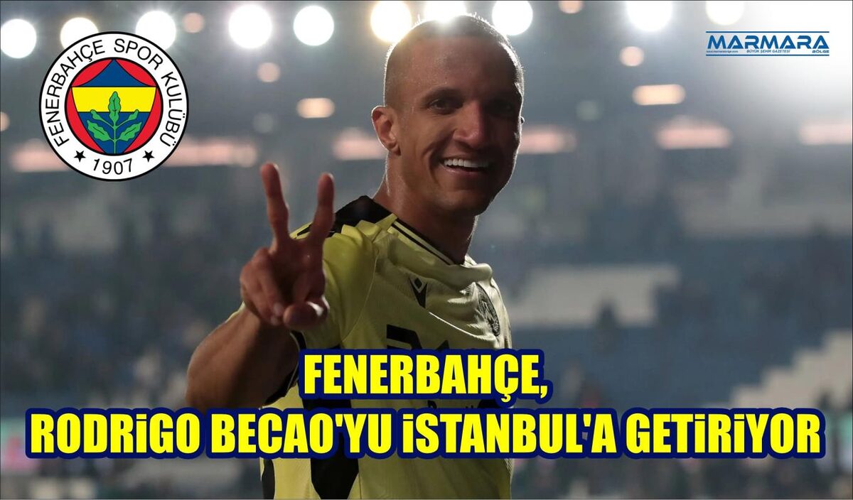 FENERBAHÇE, RODRİGO BECAO’YU İSTANBUL’A GETİRİYOR  