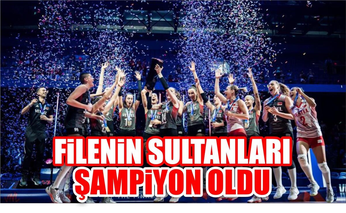 FİLENİN SULTANLARI ŞAMPİYON OLDU