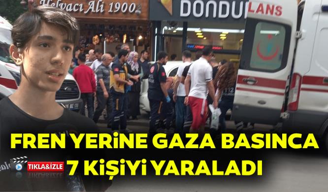 FREN YERİNE GAZA BASINCA 7 KİŞİYİ YARALADI